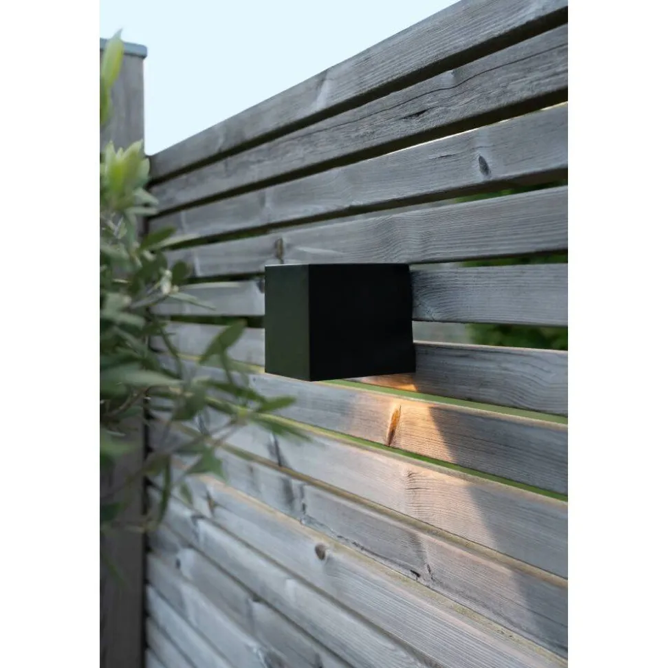Applique Murale D'Exterieur Eglo Z_Solar Led Noir, 1 Lumiere