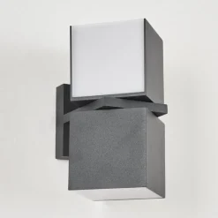Applique Murale D'Exterieur Swanek Led Anthracite, 1 Lumiere