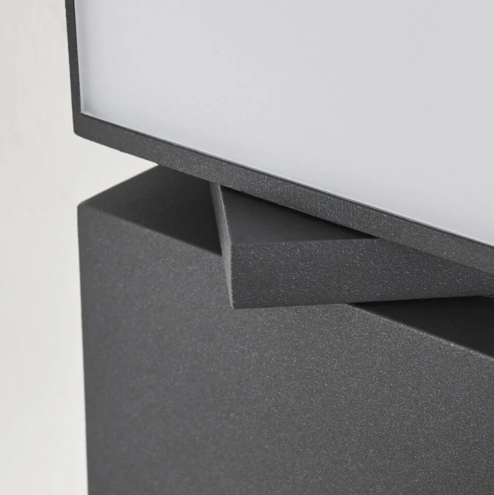 Applique Murale D'Exterieur Swanek Led Anthracite, 1 Lumiere