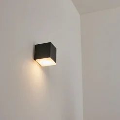Applique Murale D'Exterieuroatlands Led Anthracite, 1 Lumiere