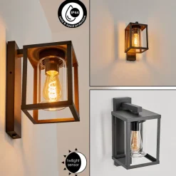 Applique Murale D'Exterieur Parkkola Anthracite, 1 Lumiere