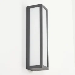 Applique Murale D'Exterieurapidou Led Anthracite, 1 Lumiere