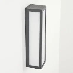 Applique Murale D'Exterieurapidou Led Anthracite, 1 Lumiere