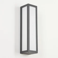 Applique Murale D'Exterieurapidou Led Anthracite, 1 Lumiere