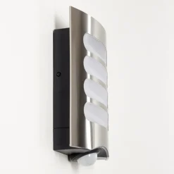 Applique Murale D'Exterieur Meja Led Anthracite, 1 Lumiere, Detecteur De Mouvement