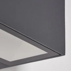 Applique Murale D'Exterieur Spidern Led Aluminium, 1 Lumiere