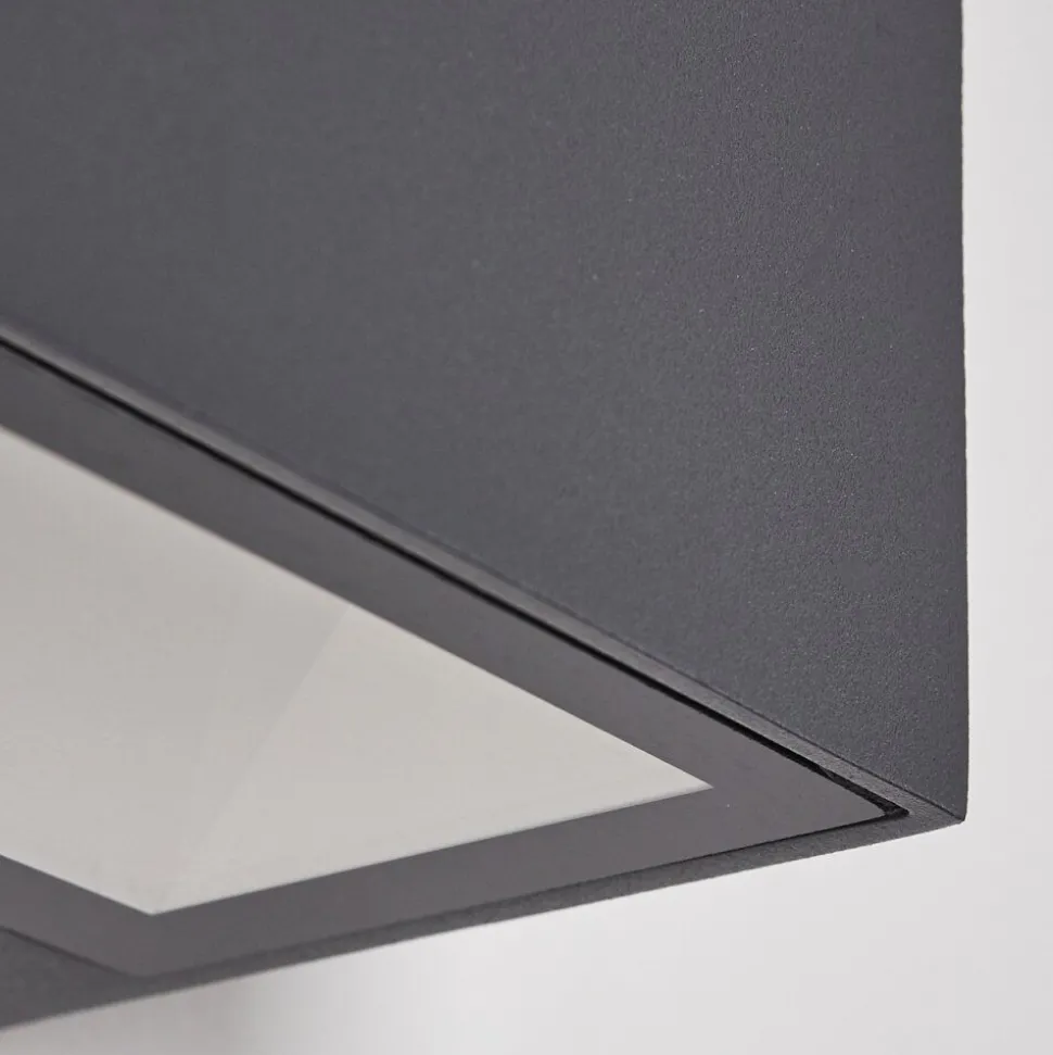 Applique Murale D'Exterieur Spidern Led Aluminium, 1 Lumiere