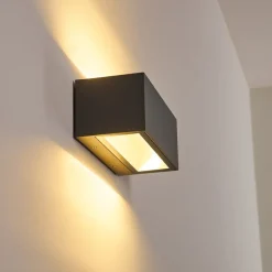 Applique Murale D'Exterieur Spidern Led Aluminium, 1 Lumiere