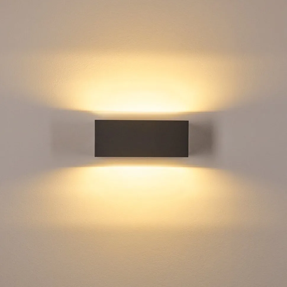 Applique Murale D'Exterieur Spidern Led Aluminium, 1 Lumiere