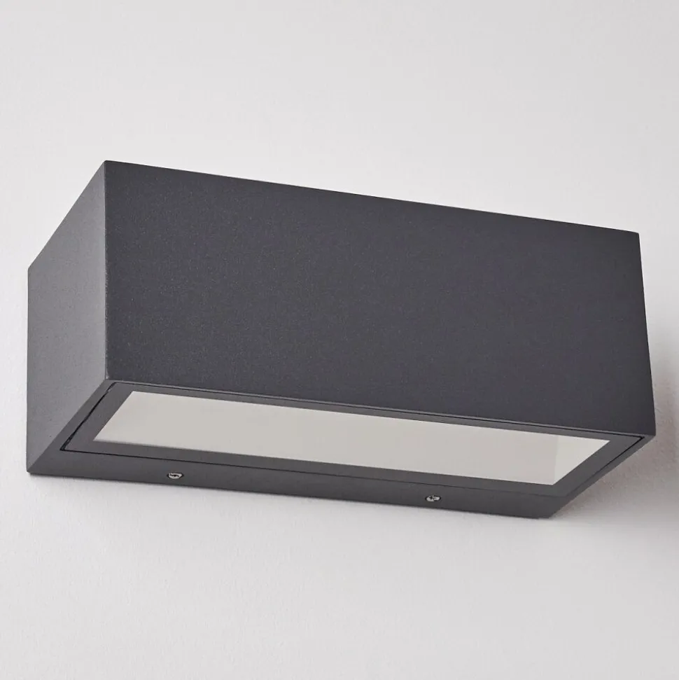 Applique Murale D'Exterieur Spidern Led Aluminium, 1 Lumiere