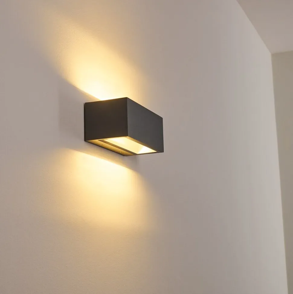 Applique Murale D'Exterieur Spidern Led Aluminium, 1 Lumiere