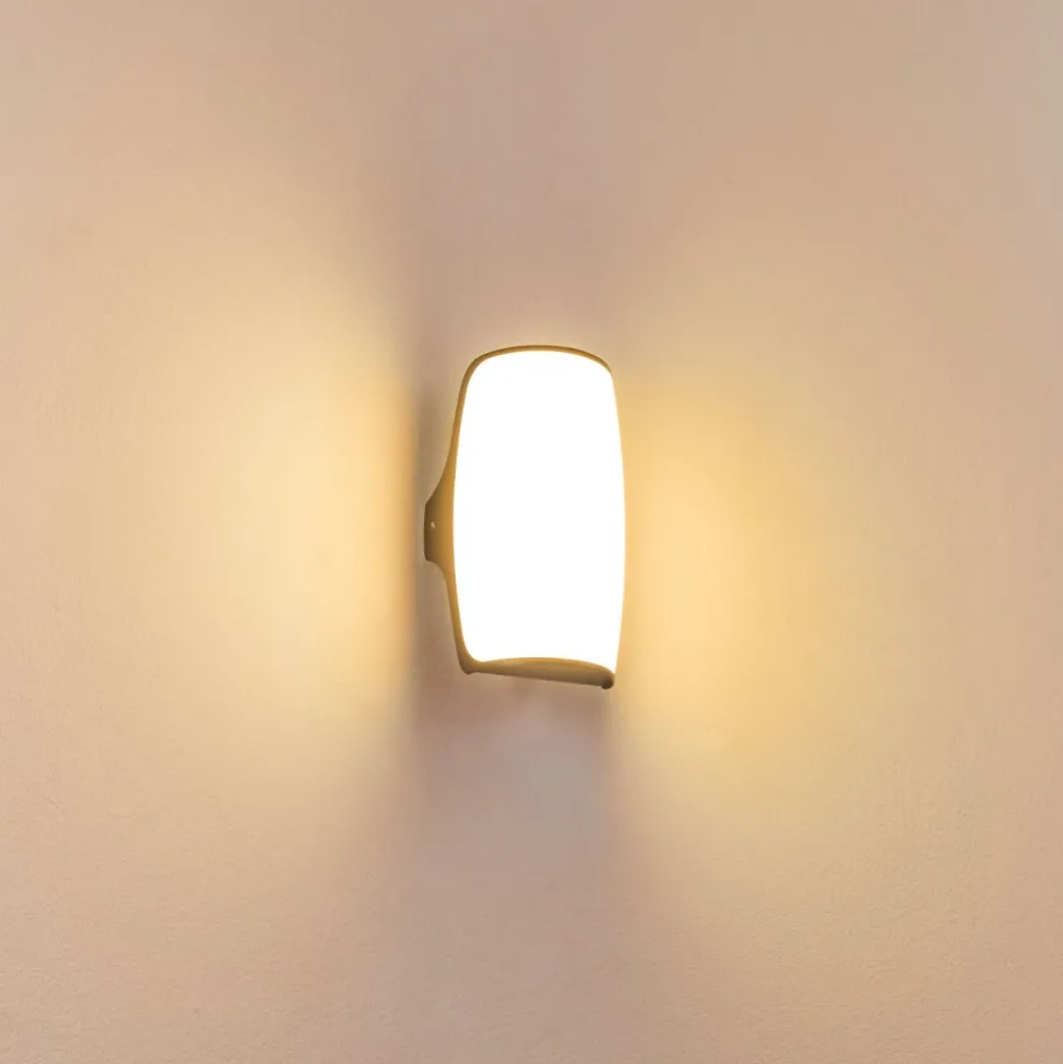 Applique Murale D'Exterieur Svea Led Anthracite, 1 Lumiere