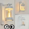Applique Murale D'Exterieur Fulham Blanc, 1 Lumiere