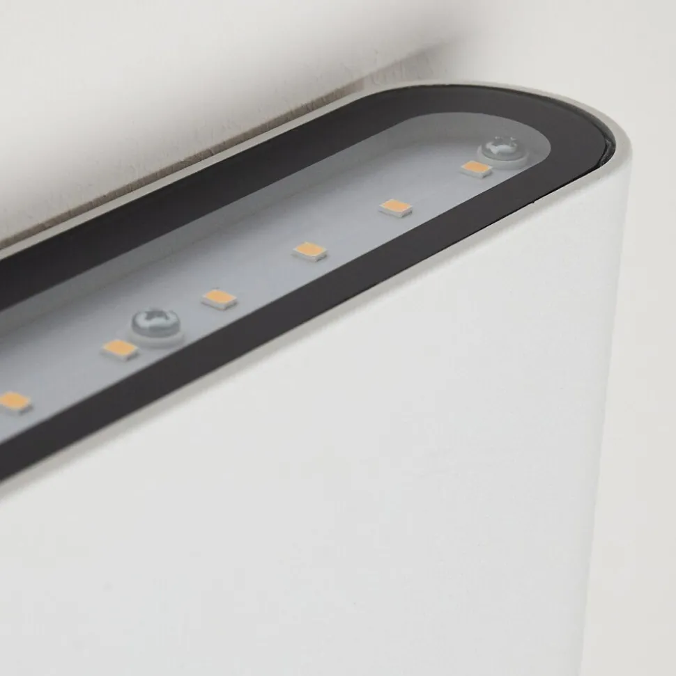 Applique Murale D'Exterieur Tinglev Led Blanc, 2 Lumieres