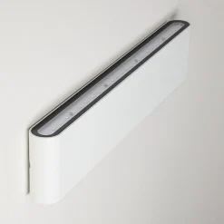 Applique Murale D'Exterieur Tinglev Led Blanc, 2 Lumieres