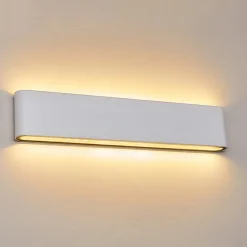 Applique Murale D'Exterieur Tinglev Led Blanc, 2 Lumieres