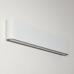 Applique Murale D'Exterieur Tinglev Led Blanc, 2 Lumieres