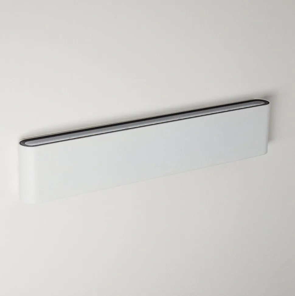 Applique Murale D'Exterieur Tinglev Led Blanc, 2 Lumieres