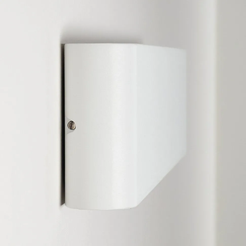 Applique Murale D'Exterieur Tinglev Led Blanc, 2 Lumieres