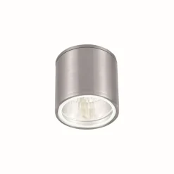 Applique Murale D'Exterieur Ideal Lux Gun Aluminium, 1 Lumiere