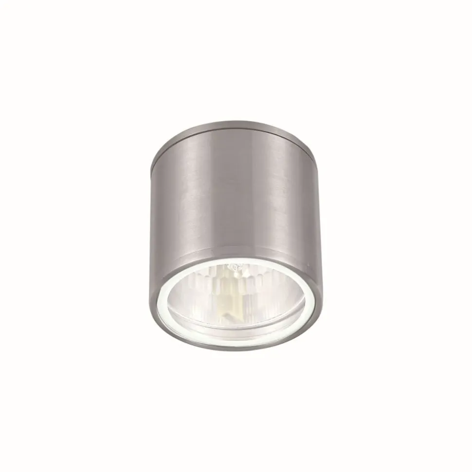 Applique Murale D'Exterieur Ideal Lux Gun Aluminium, 1 Lumiere