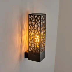 Applique Murale D'Exterieur Innvoll Noir, 1 Lumiere