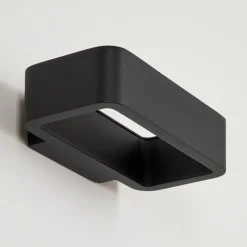 Applique Murale D'Exterieurstrandbyn Led Noir, 1 Lumiere