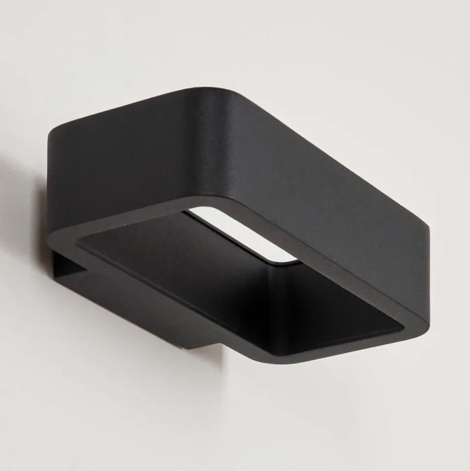 Applique Murale D'Exterieurstrandbyn Led Noir, 1 Lumiere