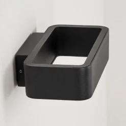 Applique Murale D'Exterieurstrandbyn Led Noir, 1 Lumiere