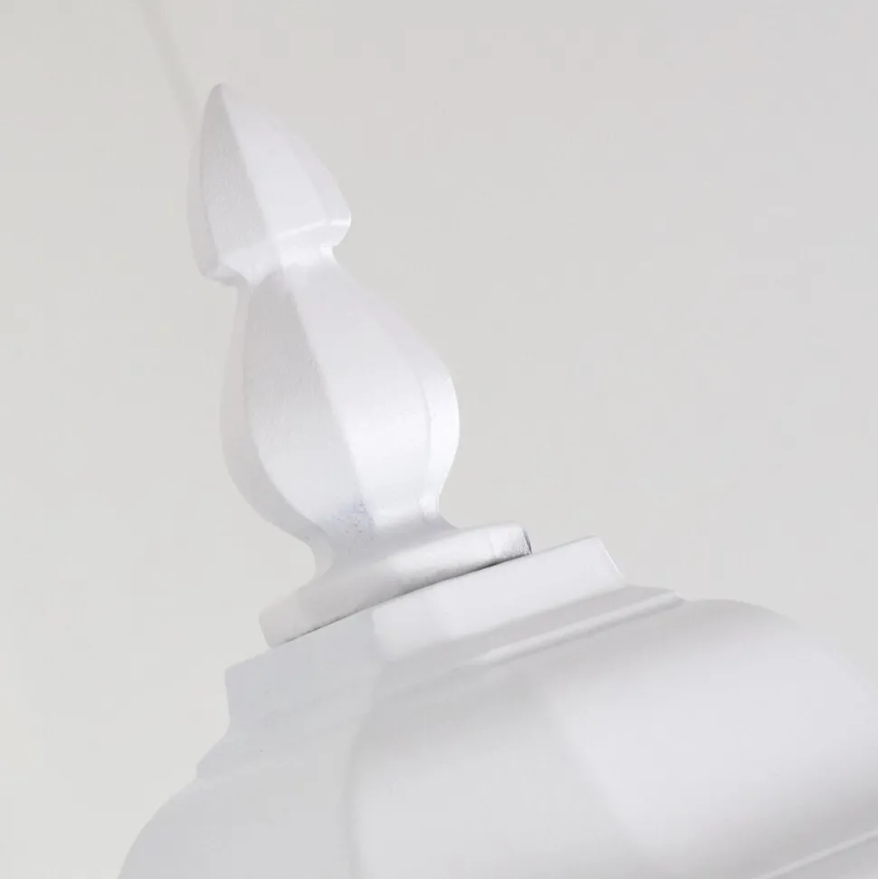 Applique Murale D'Exterieur Lentua Blanc, 1 Lumiere, Detecteur De Mouvement