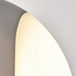Applique Murale D'Exterieur Arvier Led Gris, 1 Lumiere
