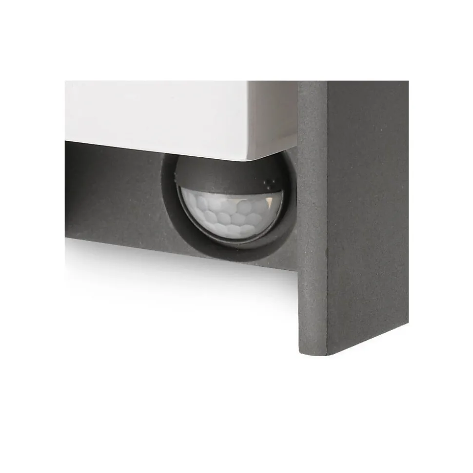 Applique Murale D'Exterieur Philips Mygarden Bridge Anthracite, 1 Lumiere, Detecteur De Mouvement