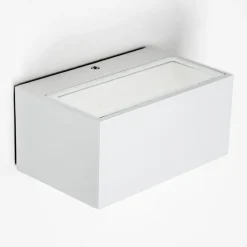 Applique Murale D'Exterieur Spider Led Blanc, 1 Lumiere