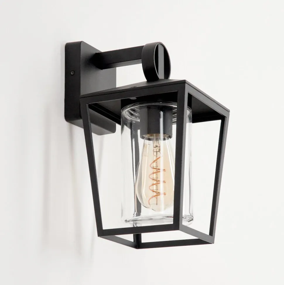 Applique Murale D'Exterieur Heinonen Noir, 1 Lumiere