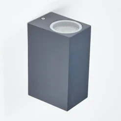 Applique Murale D'Exterieur Kingstown Anthracite, 2 Lumieres