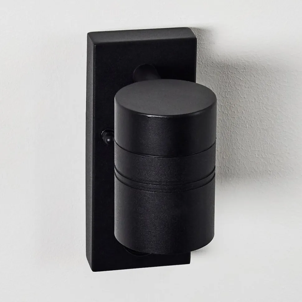 Applique Murale D'Exterieur Froslev Led Noir, 1 Lumiere, Detecteur De Mouvement