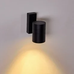 Applique Murale D'Exterieur Froslev Led Noir, 1 Lumiere