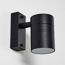Applique Murale D'Exterieur Froslev Led Noir, 1 Lumiere