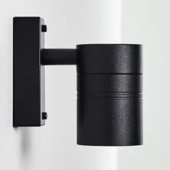 Applique Murale D'Exterieur Froslev Led Noir, 1 Lumiere