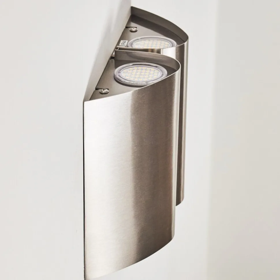 Applique Murale D'Exterieur Cornus Led Acier Inoxydable, 4 Lumieres