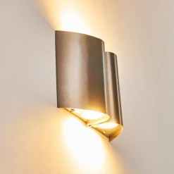Applique Murale D'Exterieur Cornus Led Acier Inoxydable, 4 Lumieres