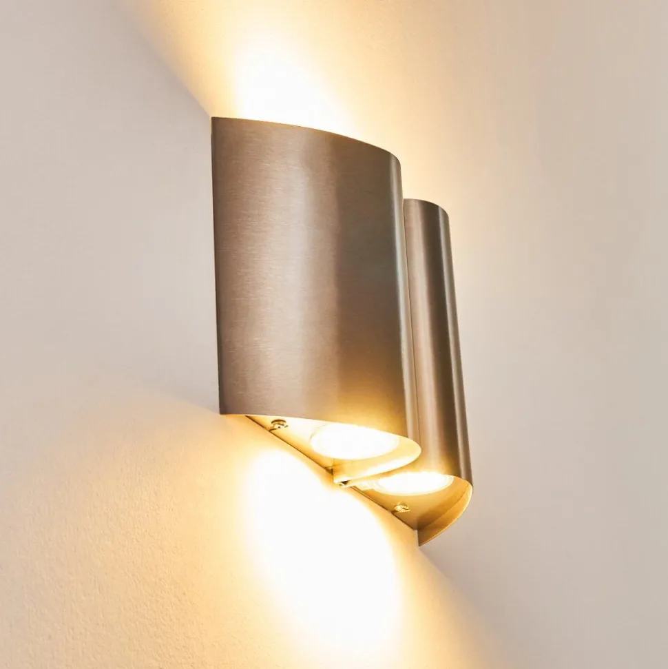 Applique Murale D'Exterieur Cornus Led Acier Inoxydable, 4 Lumieres
