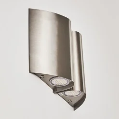 Applique Murale D'Exterieur Cornus Led Acier Inoxydable, 4 Lumieres