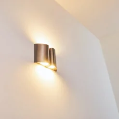 Applique Murale D'Exterieur Cornus Led Acier Inoxydable, 4 Lumieres