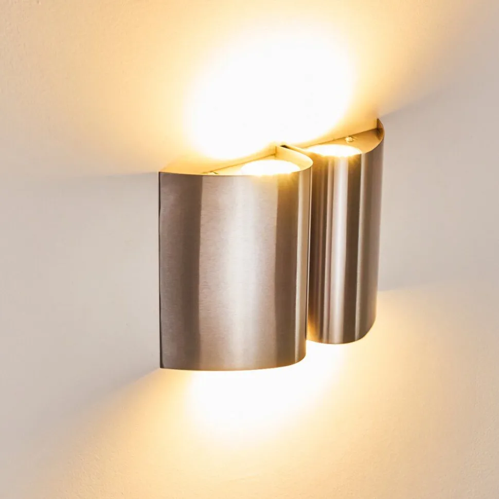 Applique Murale D'Exterieur Cornus Led Acier Inoxydable, 4 Lumieres