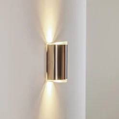 Applique Murale D'Exterieur Rumar Led Acier Inoxydable, 1 Lumiere