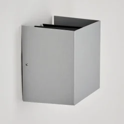 Applique Murale D'Exterieurhoods Led Gris, 2 Lumieres