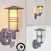 Applique Murale D'Exterieur Forli Anthracite, 1 Lumiere, Detecteur De Mouvement