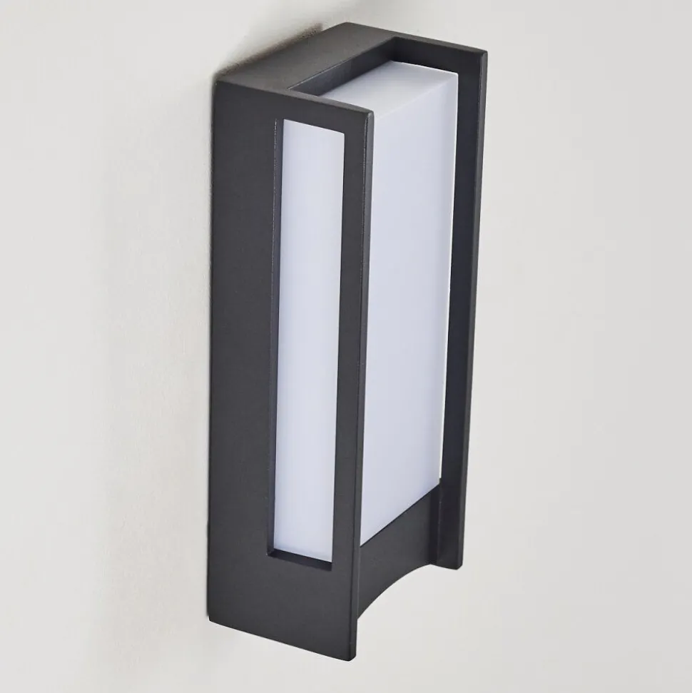 Applique Murale D'Exterieur Skove Led Anthracite, 1 Lumiere, Detecteur De Mouvement