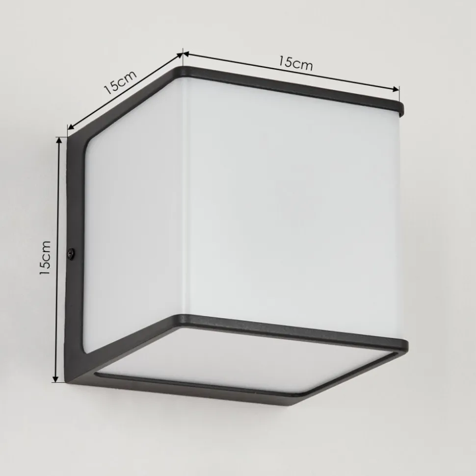 Applique Murale D'Exterieurburseryd Led Anthracite, 1 Lumiere